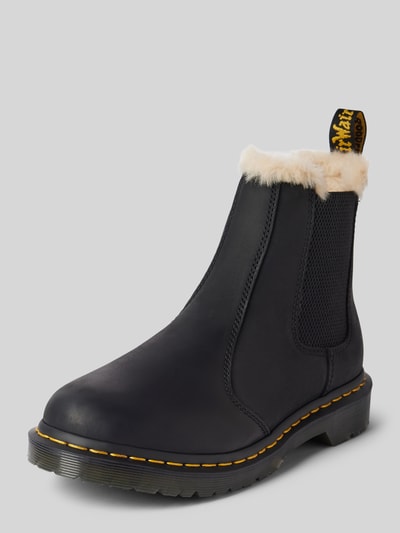 Dr. Martens Chelsea Boots aus Leder mit Innenfutter Modell 'Leonore' Black 1