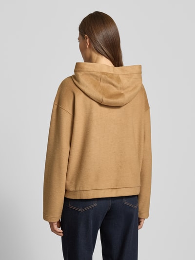 Weekend Max Mara Comfort Fit Sweatshirt mit Woll-Anteil Modell 'OSCURI' Camel 5