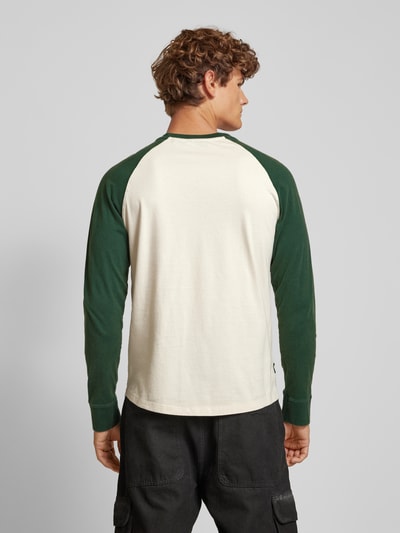 Superdry Longsleeve mit Label-Stitching Offwhite 5