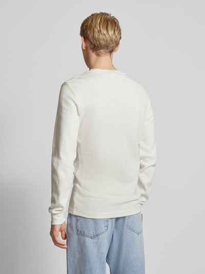 Calvin Klein Jeans Longsleeve mit Label-Stitching Beige 5