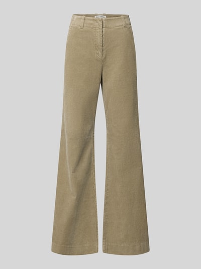 Marc O'Polo Flared Fit Cordhose aus Baumwoll-Mix Schilf 1