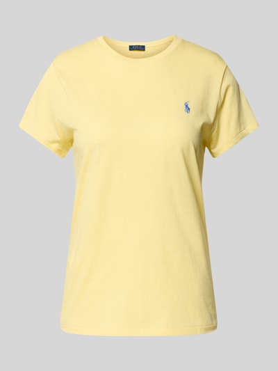 Polo Ralph Lauren T-Shirt mit Label-Stitching GELB 2