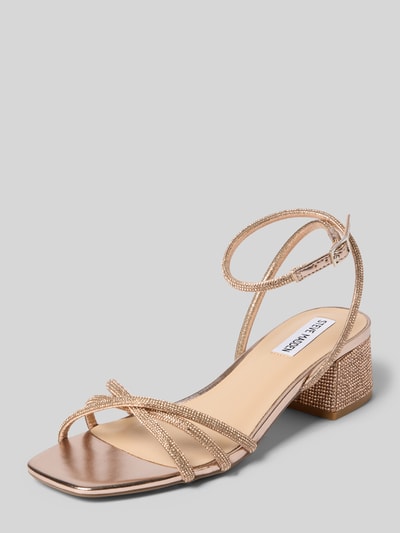 Steve Madden Sandalette mit Ziersteinbesatz Modell 'Cerena' Rose Gold 1