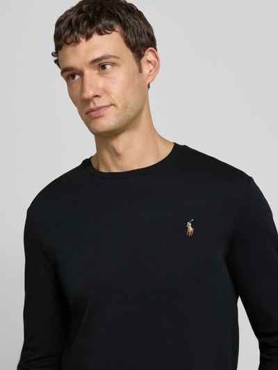Polo Ralph Lauren Longsleeve mit gerippten Abschlüssen Black 3