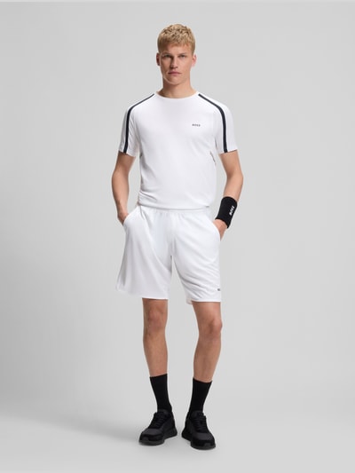 BOSS Green krój regular fit krótkie spodenki sportowe model 'JT_TOC GAME' Biały 1