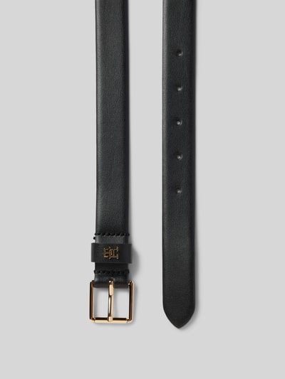 Tommy Hilfiger Ledergürtel mit eckiger Schnalle Black 3