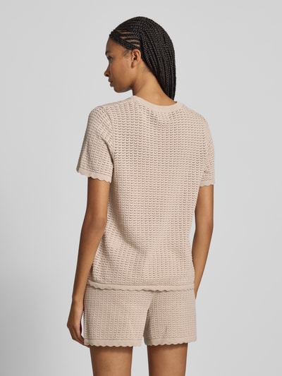 Pieces Loose Fit T-Shirt aus reiner Baumwolle Modell 'SCOUT' Sand 5