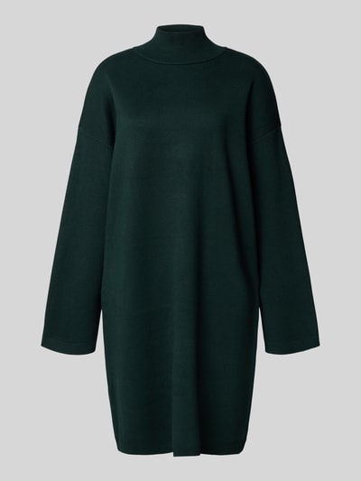 Jake*s Collection Strickkleid aus Viskose-Mix mit Stehkragen Smaragd 2