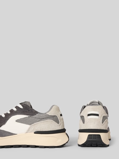 Marc O'Polo Low Top Sneaker aus Rindsvelours Anthrazit 2