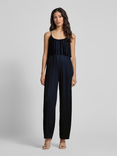 GUIDO MARIA KRETSCHMER WOMAN Jumpsuit mit Plisseefalten Modell 'Lexa' Dunkelblau 4