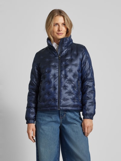 Lauren Ralph Lauren Jacke mit Allover-Label-Stitchings Marine 4