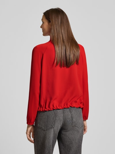 Marc Cain Blouse met lange mouwen en schipperskraag Rood - 5