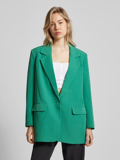 Only Blazer met paspelzak op de borst, model 'LANA-BERRY' Groen - 4