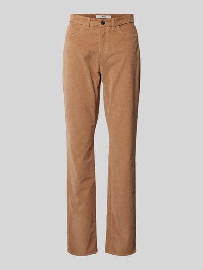 Brax Broek met steekzakken opzij, model 'Carola' Beige - 2