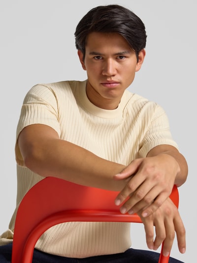 Jack & Jones Loose Fit T-Shirt mit Rundhalsausschnitt Offwhite 3