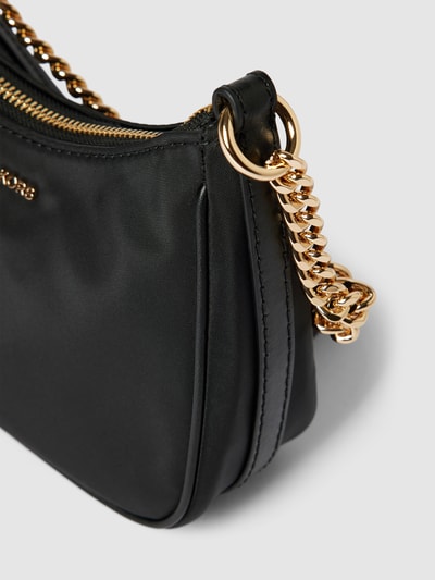 MICHAEL Michael Kors Torebka saddle z detalem z logo model ‘CHARM’ Czarny 3