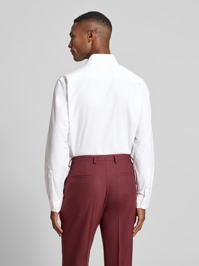 SELECTED HOMME Slim Fit Business-Hemd aus Baumwolle Modell 'Ethan' Weiss 5