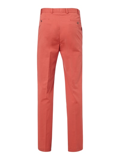 Hiltl Contemporary Fit Chino mit Stretch-Anteil Rot 3