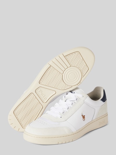 Polo Ralph Lauren Sneakers van leermix Wit - 3