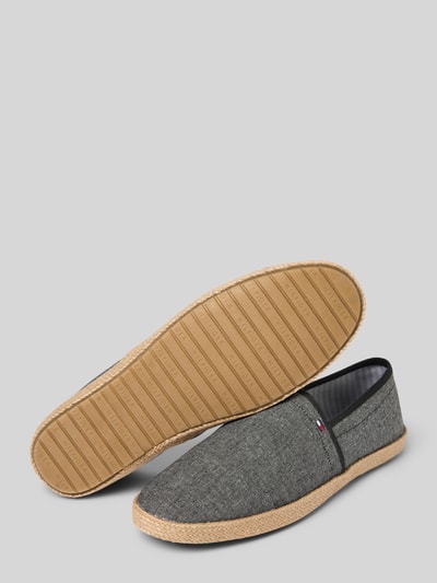 Tommy Hilfiger Espadrilles aus Chambray-Leinen Black 4