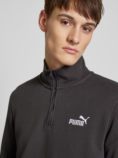 PUMA PERFORMANCE Sweatshirt mit Stehkragen Black 3