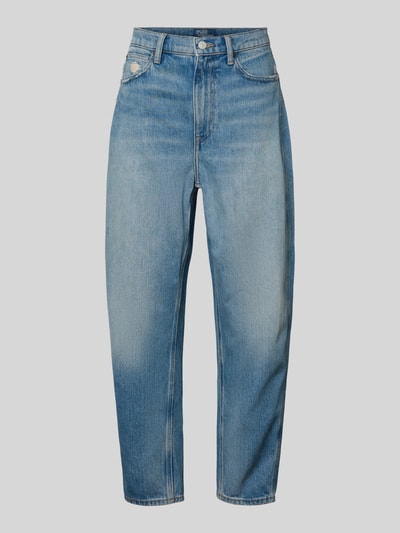 Produktfoto, Jeans mit 5-Pocket-Design von Polo Ralph Lauren in Blau, Reine Baumwolle, Lockerer-Schnitt, Used-Look, Knopf- und Reißverschluss.