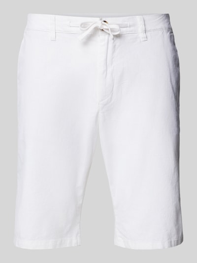 Tom Tailor Shorts mit Strukturmuster Weiss 2