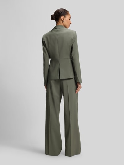 BOSS Slim Fit Blazer aus reiner Schurwolle Modell 'JIAH' Oliv 5