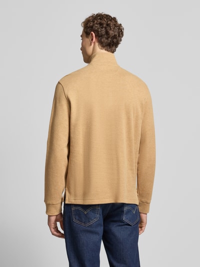 Polo Ralph Lauren Bluza ze stójką Camel melanż 5