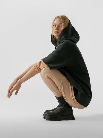 MM6 Maison Margiela Sweatkleid im Lagen-Look Schwarz 6