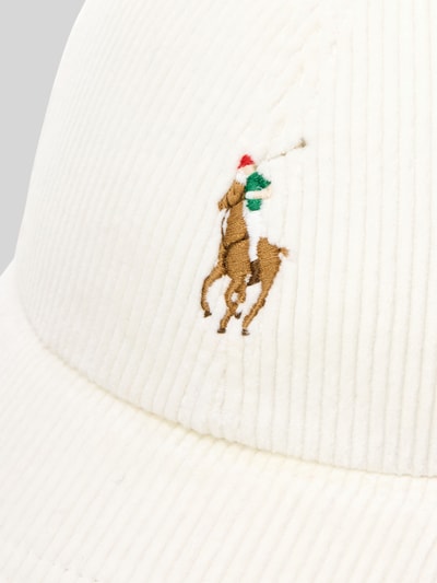 Polo Ralph Lauren Cap mit Logo-Stickerei Offwhite 2