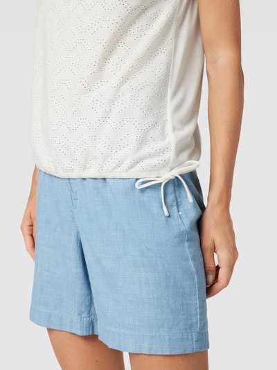 Tom Tailor Top mit Lochmuster Offwhite 3
