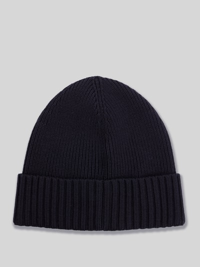 BOSS Muts van pure scheerwol  Donkerblauw - 3