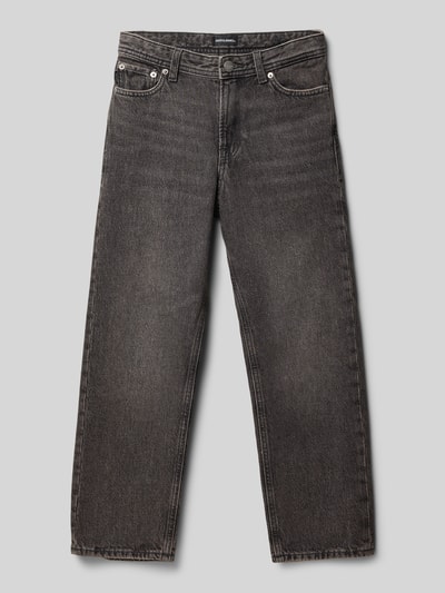 Jack & Jones Relaxed fit jeans met steekzakken, model 'CHRIS' Zwart - 1