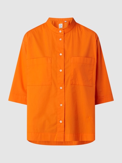 Emily Van den Bergh Boxy Fit Bluse mit kurzen Ärmeln  Orange 2