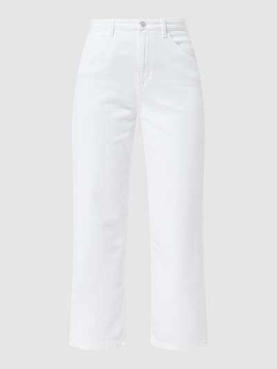 Marc O'Polo Denim Cropped Jeans mit Stretch-Anteil Modell 'Tomma' Weiss 2