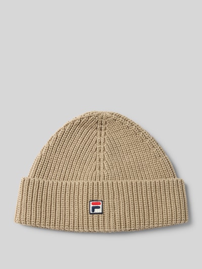 FILA Beanie mit Label-Stitching Modell 'BIELLA' Beige 1
