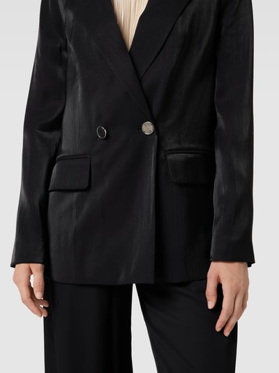 Guess Blazer met reverskraag, model 'ADRIANA' Zwart - 3