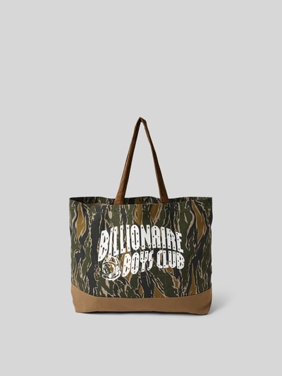 Billionaire Boys Club Tote Bag mit Label-Print Khaki 2