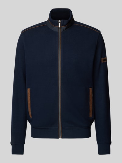 bugatti Sweatjacke mit Stehkragen Marine 2