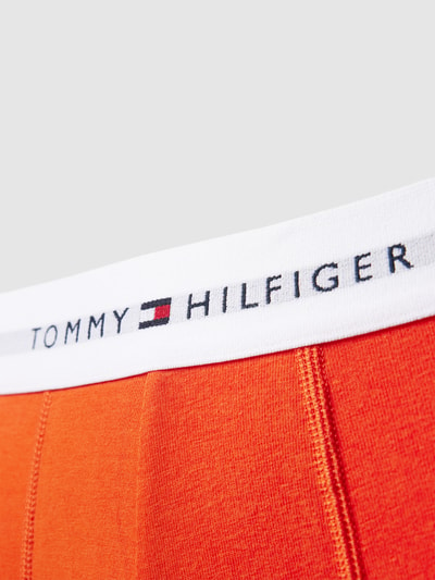 Tommy Hilfiger Trunks mit Teilungsnähten im 3er-Pack Modell '3P BOXER BRIEF' Orange 2