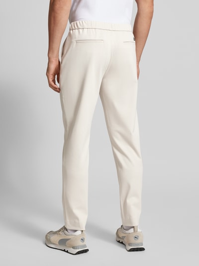 CK Calvin Klein Comfort fit sweatpants met labeldetail Zand - 5