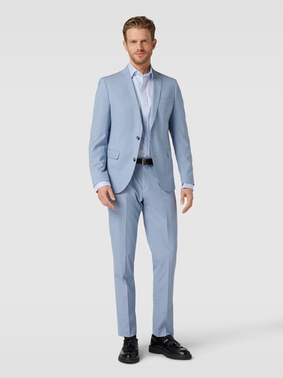 Polo Ralph Lauren Koszula biznesowa o kroju slim fit w paski Błękitny 1