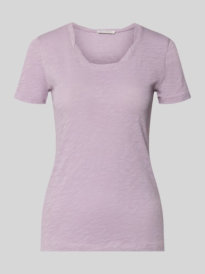 Marc O'Polo Regular Fit T-Shirt aus reiner Baumwolle Flieder 2