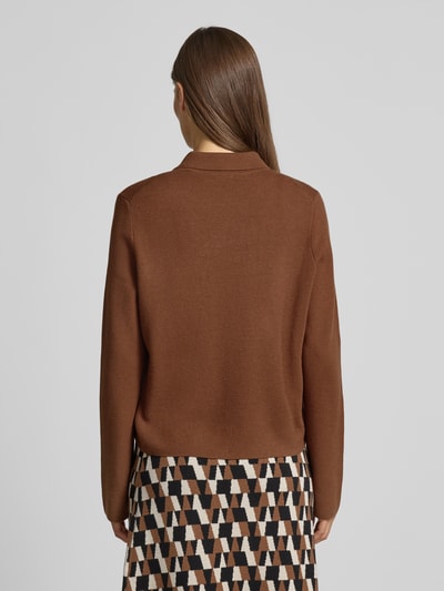 Christian Berg Woman Kurtka z dzianiny z wykładanym kołnierzem Koniakowy 5