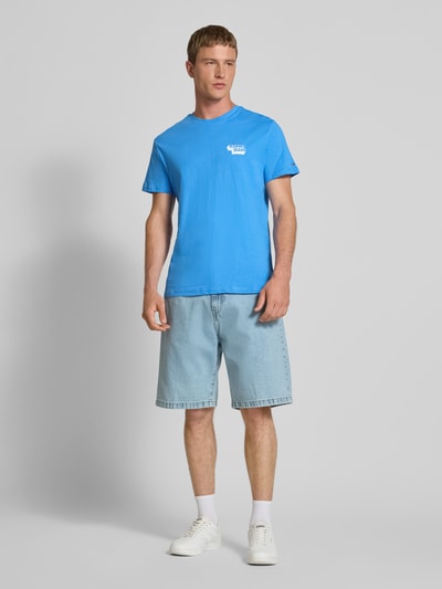 Tommy Jeans Slim Fit T-Shirt aus reiner Baumwolle Royal 1