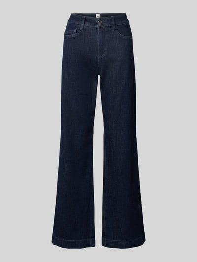 Brax Flared Jeans mit Eingrifftaschen Modell 'MAGIC MAINE' Dunkelblau 2