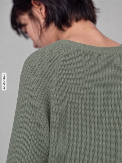 Weekend Max Mara Regular Fit Pullover mit Mohair-Anteil Modell 'XENO' Hellgruen 3