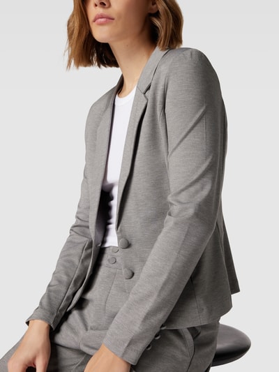 FREE/QUENT Blazer met reverskraag, model 'NANNI' Lichtgrijs - 3