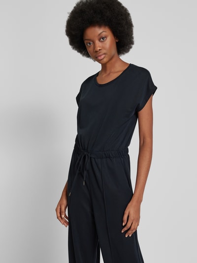 Esprit Jumpsuit met tunnelkoord Zwart - 3